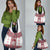 Ukraine Grocery Bag Traditional Braided Rope Belt Red Folk Pattern