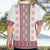 Ukraine Hawaiian Shirt Traditional Braided Rope Belt Red Folk Pattern