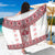 Ukraine Sarong Traditional Braided Rope Belt Red Folk Pattern