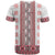 Ukraine T Shirt Traditional Braided Rope Belt Red Folk Pattern