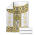 Ukraine Blanket Traditional Braided Rope Belt Yellow Folk Pattern
