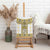 Ukraine Canvas Wall Art Traditional Braided Rope Belt Yellow Folk Pattern