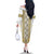 Ukraine Family Matching Off The Shoulder Long Sleeve Dress and Hawaiian Shirt Traditional Braided Rope Belt Yellow Folk Pattern