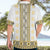 Ukraine Hawaiian Shirt Traditional Braided Rope Belt Yellow Folk Pattern