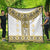 Ukraine Quilt Traditional Braided Rope Belt Yellow Folk Pattern