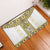 Ukraine Rubber Doormat Traditional Braided Rope Belt Yellow Folk Pattern