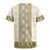 Ukraine Rugby Jersey Traditional Braided Rope Belt Yellow Folk Pattern