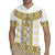 Ukraine Rugby Jersey Traditional Braided Rope Belt Yellow Folk Pattern