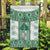 Ukraine Garden Flag Traditional Braided Rope Belt Green Folk Pattern