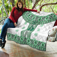 Ukraine Quilt Traditional Braided Rope Belt Green Folk Pattern