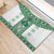 Ukraine Rubber Doormat Traditional Braided Rope Belt Green Folk Pattern