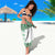 Ukraine Sarong Traditional Braided Rope Belt Green Folk Pattern
