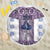 Ukraine Beach Blanket Traditional Braided Rope Belt Purple Folk Pattern