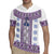 Ukraine Rugby Jersey Traditional Braided Rope Belt Purple Folk Pattern