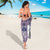 Ukraine Sarong Traditional Braided Rope Belt Purple Folk Pattern