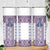 Ukraine Skinny Tumbler Traditional Braided Rope Belt Purple Folk Pattern