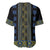 Ukraine Baseball Jersey Traditional Braided Rope Belt Folk Pattern National Color