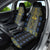 Ukraine Car Seat Cover Traditional Braided Rope Belt Folk Pattern National Color