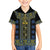 Ukraine Family Matching Summer Maxi Dress and Hawaiian Shirt Traditional Braided Rope Belt Folk Pattern National Color