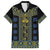Ukraine Hawaiian Shirt Traditional Braided Rope Belt Folk Pattern National Color