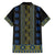 Ukraine Hawaiian Shirt Traditional Braided Rope Belt Folk Pattern National Color