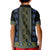 Ukraine Kid Polo Shirt Traditional Braided Rope Belt Folk Pattern National Color