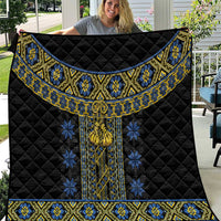 Ukraine Quilt Traditional Braided Rope Belt Folk Pattern National Color