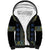 Ukraine Sherpa Hoodie Traditional Braided Rope Belt Folk Pattern National Color