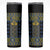 Ukraine Skinny Tumbler Traditional Braided Rope Belt Folk Pattern National Color