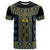 Ukraine T Shirt Traditional Braided Rope Belt Folk Pattern National Color