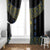 Ukraine Window Curtain Traditional Braided Rope Belt Folk Pattern National Color