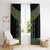 Ukraine Window Curtain Traditional Braided Rope Belt Folk Pattern National Color