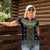 Ukraine Women Polo Shirt Traditional Braided Rope Belt Folk Pattern National Color