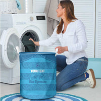 Custom India Football 2026 Laundry Basket Come On Blue Tigresses - Blue Version