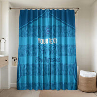 Custom India Football 2026 Bathroom Set Come On Blue Tigresses - Blue Version