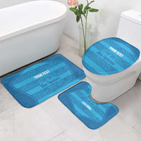 Custom India Football 2026 Bathroom Set Come On Blue Tigresses - Blue Version