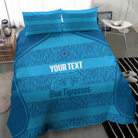 Custom India Football 2026 Bedding Set Come On Blue Tigresses - Blue Version