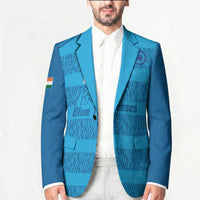 Custom India Football 2026 Blazer Come On Blue Tigresses - Blue Version