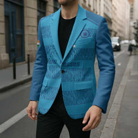 Custom India Football 2026 Blazer Come On Blue Tigresses - Blue Version