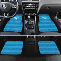 Custom India Football 2026 Car Mats Come On Blue Tigresses - Blue Version