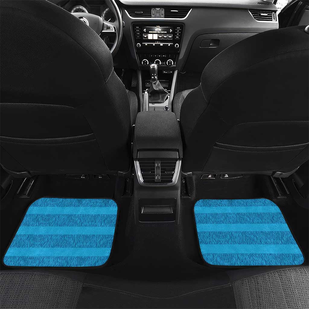 Custom India Football 2026 Car Mats Come On Blue Tigresses - Blue Version