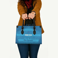 Custom India Football 2026 Leather Bag Come On Blue Tigresses - Blue Version