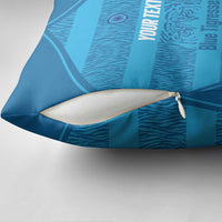 Custom India Football 2026 Pillow Cover Come On Blue Tigresses - Blue Version