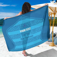 Custom India Football 2026 Sarong Come On Blue Tigresses - Blue Version