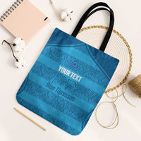 Custom India Football 2026 Tote Bag Come On Blue Tigresses - Blue Version