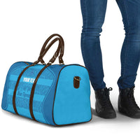 Custom India Football 2026 Travel Bag Come On Blue Tigresses - Blue Version
