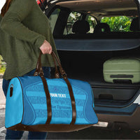 Custom India Football 2026 Travel Bag Come On Blue Tigresses - Blue Version