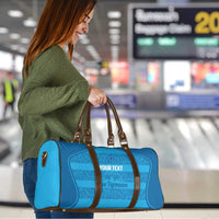 Custom India Football 2026 Travel Bag Come On Blue Tigresses - Blue Version