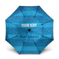 Custom India Football 2026 Umbrella Come On Blue Tigresses - Blue Version