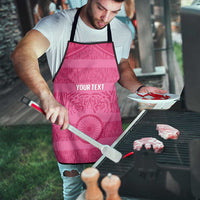 Custom India Football 2026 Apron Come On Blue Tigresses - Pink Version